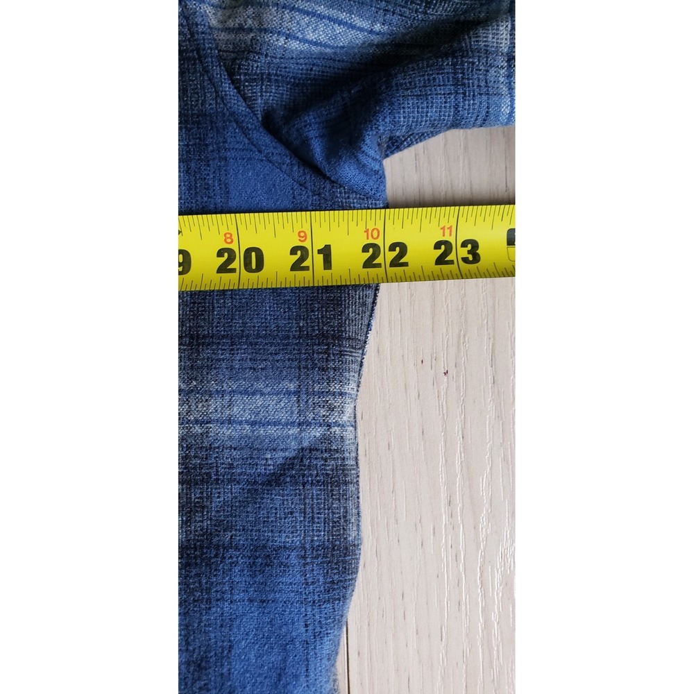 Pendleton Wool Shacket Mens Small Navy Plaid Work… - image 5